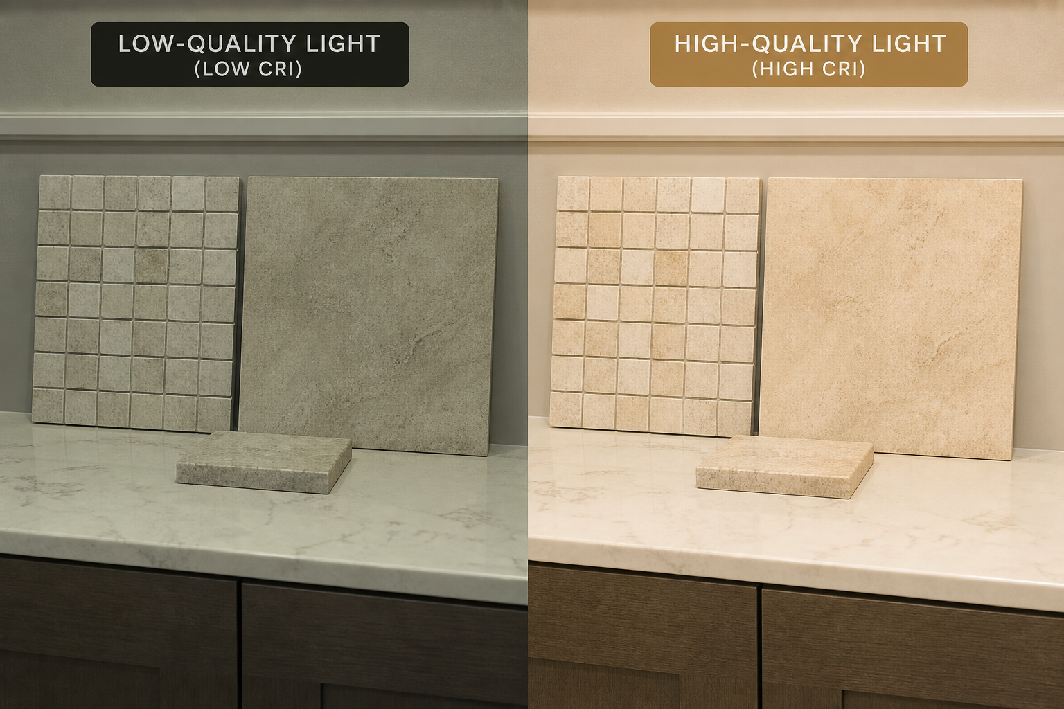 What's the Right CRI for Bathroom Lighting, and Why Does Cheap Light Lie to Your Face?