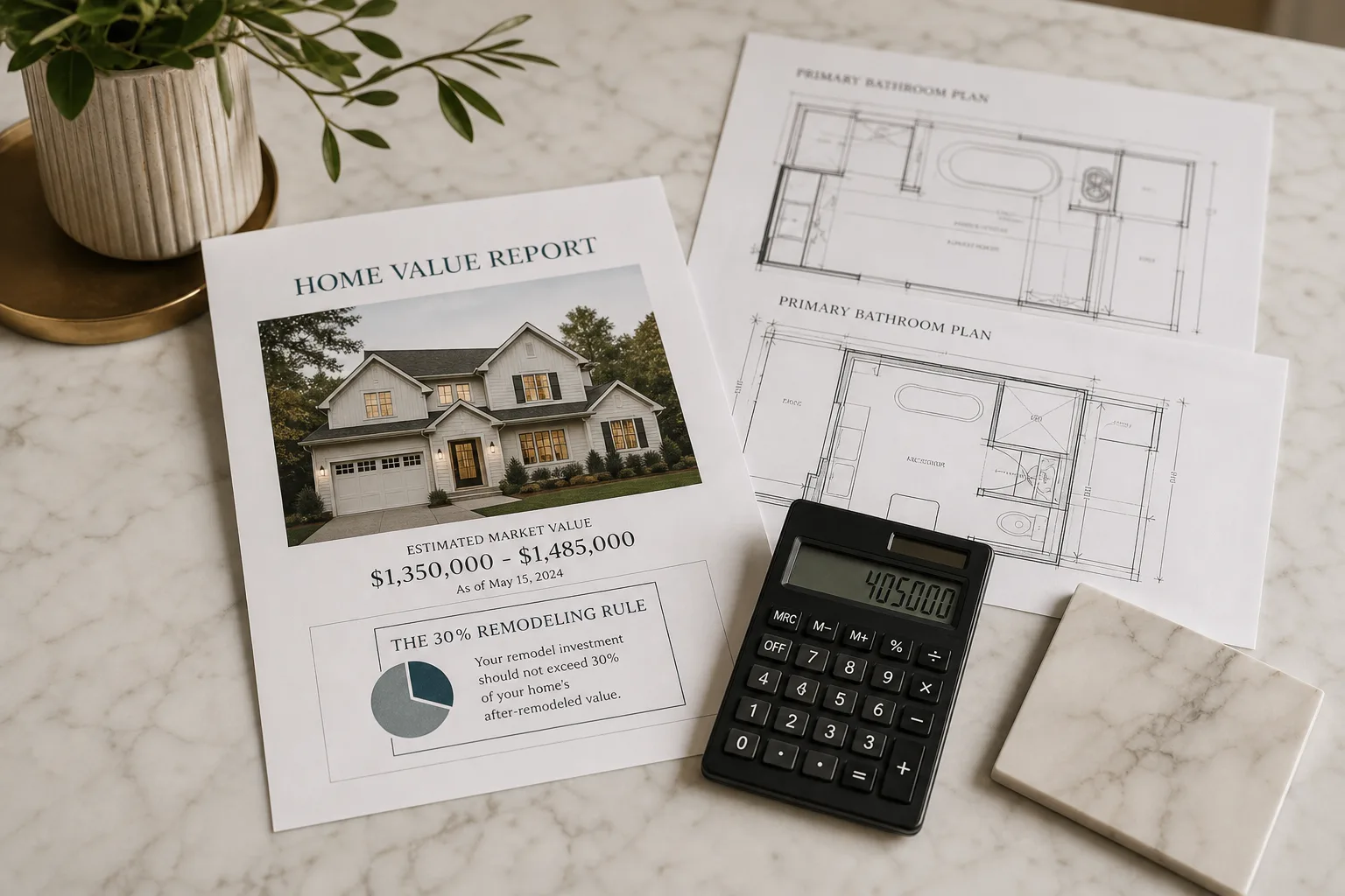 What Is the 30% Rule in Remodeling? A Bellevue Bathroom Renovation Guide